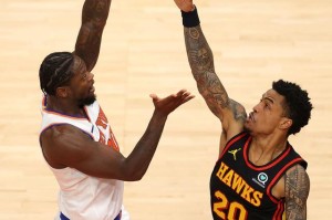  特雷杨准三双老鹰展翅擒下尼克斯