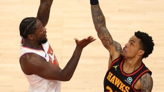  特雷杨准三双老鹰展翅擒下尼克斯