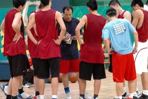  青年男篮集训备战亚洲锦标赛